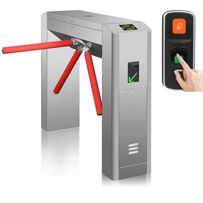 China Security Access Control Management Biometric Fingerprint Tripod Turnstile Access Control for sale