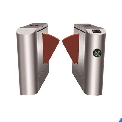 China 304 Stainless Steel Flap Wing Turnstile Gate for sale