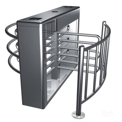 China Security Access Control Management Half Height Turnstile Revolving Gate for sale