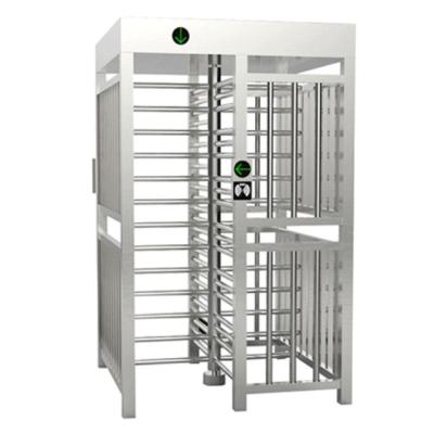 China Security Access Control Management Full Height Turnstile Revolving Gate for sale