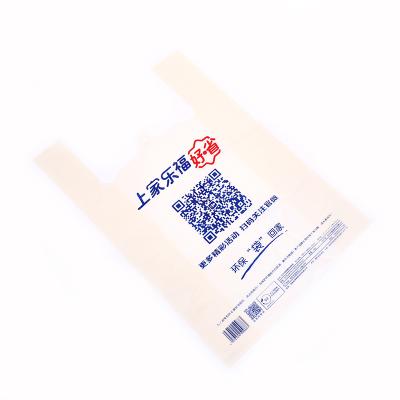 China Recyclable Custom Design Oxo-Biodegradable Shopping Bag Cassava Starch Biodegradable Plastic Bags For Shopping for sale