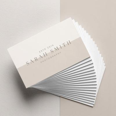 China ID Card Printing Ect Sells Wholesale New Design Business Card Thank You Card Small Business Printing Business Card for sale