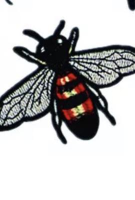 China Wholesale Custom Embroidered Washable Embroidered Patches Bee Iron On/Sew On Patches Applique for sale