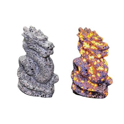 China China Kenny Crystals Wholesale Natural Crystal Stone Craft Big Carving Semi-precious Yooperlite Fluorescent Sodalite Chinese Dragon for sale