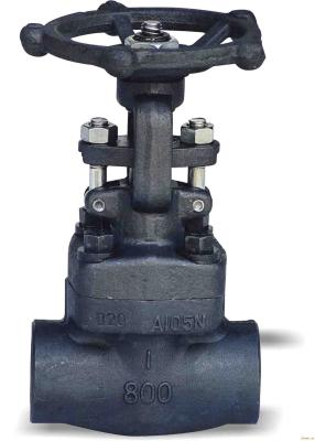 China 1/2-3 Inch Forged Steel Gate Valve good Sealing with different ends for sale