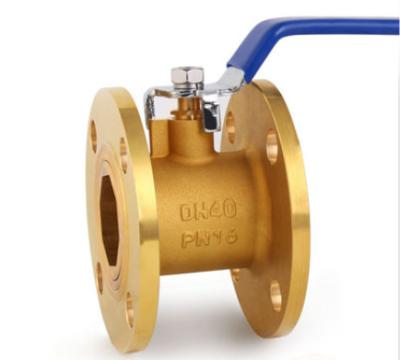 China Casting Brass Floating Type Ball Valve Brass Bronze Aluminium Bronze Material for sale