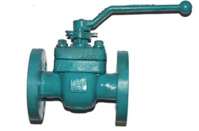 China Top Entry Floating Ball Valve Low Operation Torque Double Block Bleed for sale