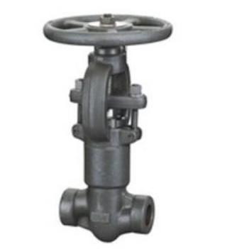 China Solid Wedge Forged Steel Valves , Pressure Seal Globe Valve Reduced Bore for sale