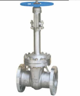 China Flanged Cryogenic Gate Valve Good Sealing Avoid Potential Rupture for sale