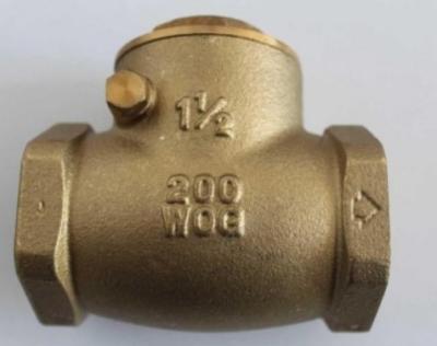 China Water Supply Drainage System Forged Steel Valves , Brass Check Valve for sale