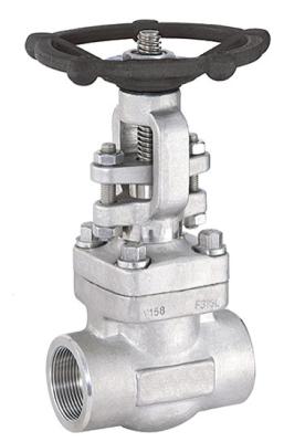 China Two Piece Forged Steel Gate Valve API ISO CE GOST TS Certification for sale