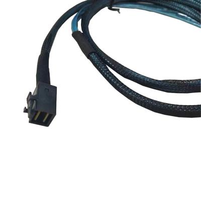 China COMPUTER Internal HD Mini SAS SFF-8643 4 To SATA 7pin Cable For 6Gbps Hard Disk Data Server Raid for sale