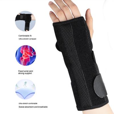 China Good Quality Adjustable Hot Selling Breathable Orthopedic Medical Aluminum Bracelet Wrist Hand Brace Support for sale