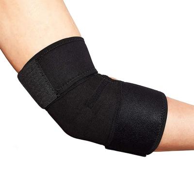 China Hot Selling Reversible Adjustable Elasticity Good Quality Compression Arm Sleeve Neoprene Elbow Guard Reversible for sale