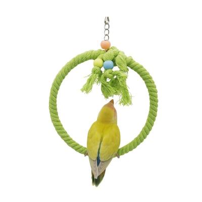 China Viable Funny Small Fittings Hanger Birds Dangle Plush Toy Birds Toys Soft Bird Parrot for sale