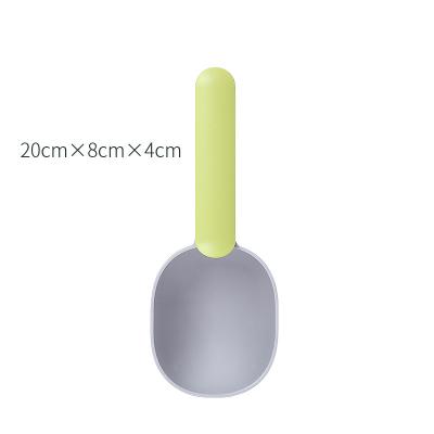 China Sustainable Factory Direct New Pet Supplies Dog Food Shovel Thickened ABS Food Shovel for sale