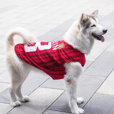 China Spring and Autumn Viable Small Dogs, Cats and Dogs Pet Mesh Vest World Cup Basketball Clothes for sale