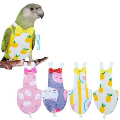 China Sustainable Wholesale Fashion And Comfortable Multi Style Parrot Clothes Diapers for sale