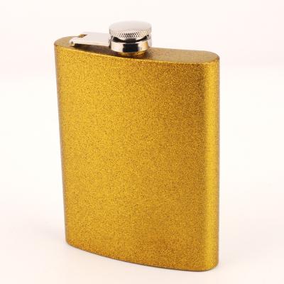 China Amazon PORTABLE Hot Sales Portable Pocket 6OZ Whiskey Wine Bottles Stainless Steel Leak Proof Hip Flask for sale