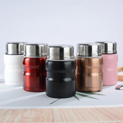 China 500ML Double Wall Stainless Steel Vacuum Food Flask Sustainable Stainless Steel Food Lunch for sale