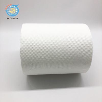 China Virgin Wood Pulps White Color Good Quality 20-40gsm Density Household Roll Kitchen Soft Cloth for sale