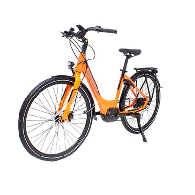 China 36v 250w Steel Electric Bicycle Hidden Battery Eu City Ladies E-Bike Aluminum Ebike Pedelec Women for sale