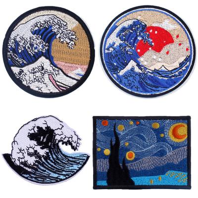 China custom embroidered 3D job patches embroider supplier for bag garments for sale