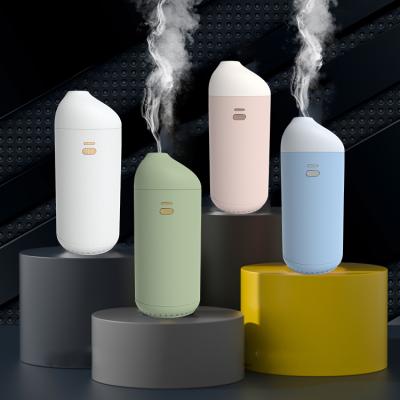 China New Model Hotel/Household/Car/Commercial Indoor Household Portable Bedroom 2.5W 5V Air Humidifier Ultrasonic Waterless Aroma Diffuser for sale