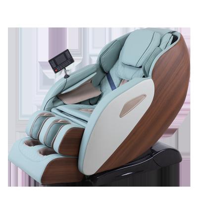 China 2022 Fast Delivery Ready Running Body Massage Chair With Cheap Price Of 4D SL Track Full Body Electric Weightless Recliner for sale