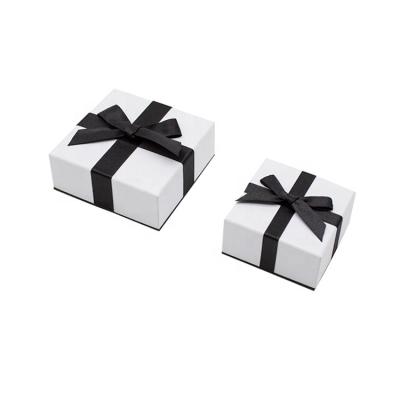 China Recyclable Bow-knot Gift Jewelry Set Luxury Packaging Box for sale