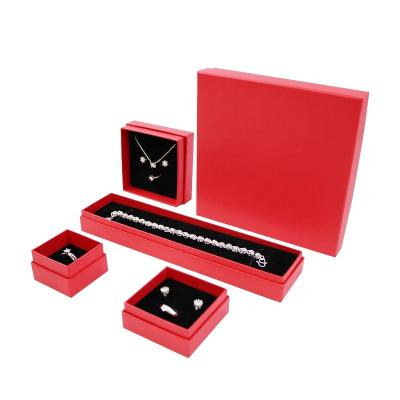 China Recyclable Luxury Jewelry Gift Set Paper Packaging Paper Box for sale