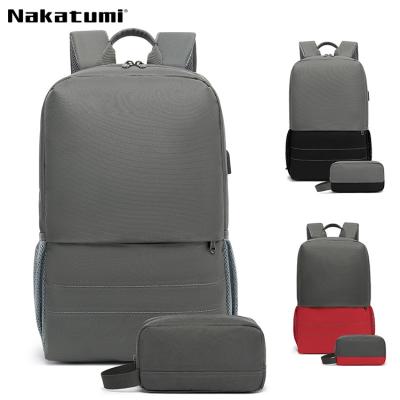 China With USB Nakatumi Backpacks Waterproof Laptop Backpack Computer Laptop Working Backpack With USB for sale