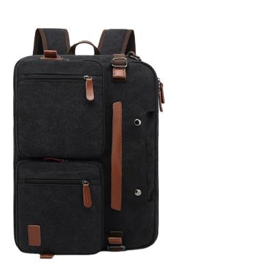 China Good Quality Promotional Custom Laptop Backpack Large Canvas With Usb Opening for sale