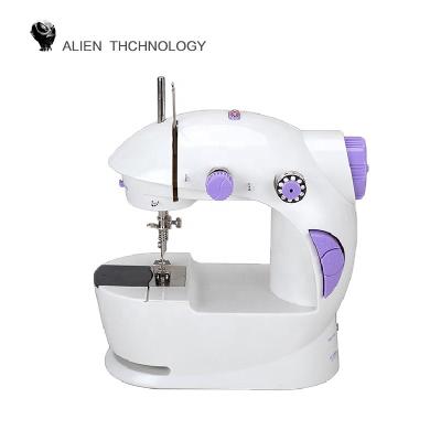 China Convenient/slip/household wholesale Mini Sewing Machine Domestic portable electric lockstitch factory exquisite/adjustable speed for sale