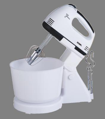 China Electric Beater Ejector Button Hand Mixer With Bowl Restaurant Stand Mixer Whipped Cream Machine Kitchen Appliance for sale