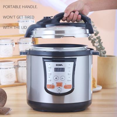 China Easy Operate 2022 New Design Home Electric Kitchen Appliances Pressure Cooker Hot Selling Manufacturers Air Fryer Universal Pressure Cooker for sale