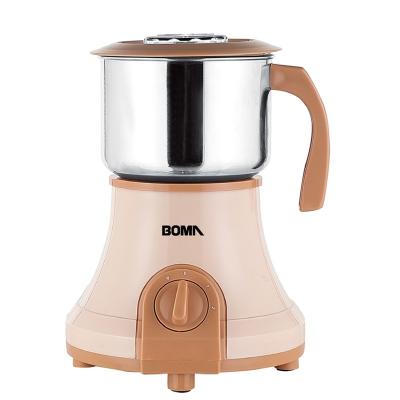 China High Quality Easy Operation BOMA 450 Watt 2 Stainless Blade Speed ​​Easy Electric Coffee Grinder Good For Use Office Home Kitchen for sale