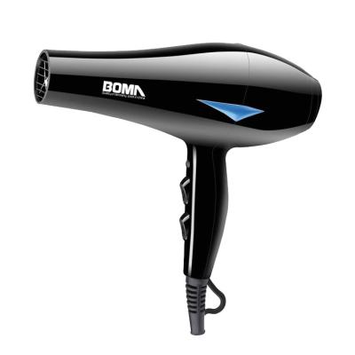 China BOMA Professional Ionic Motor Salon Blow Dryer, Wholesale Mini Ionic AC Motor Hair Dryer, 2 Speed ​​Cheap Hotel Electric Hair Dryer for sale