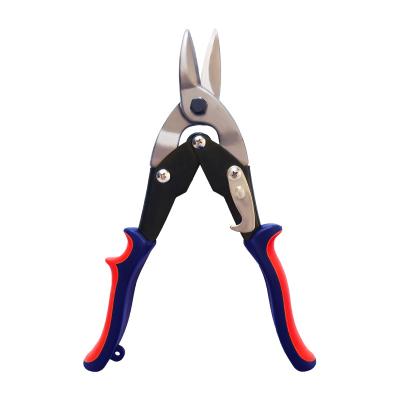 China Sharp Tip Scissors Tin Maker Scissors Cutting Hand Tool Aviation Straight Cutting Scissors for sale