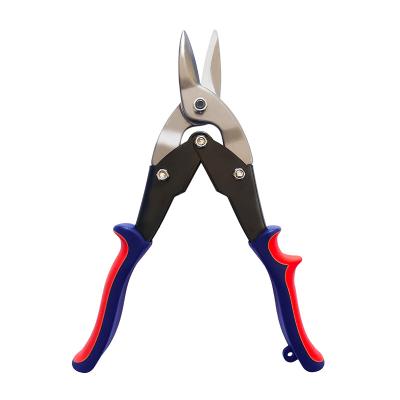 China Sharp TENGDA Steel CR-V Material Straight Cutter Tin Snip Scissors For Cutting for sale