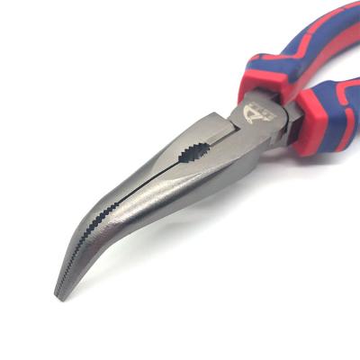 China Jiangsu Bent Nose Pliers External Snap Ring Circlip Pliers Hand Tool for sale