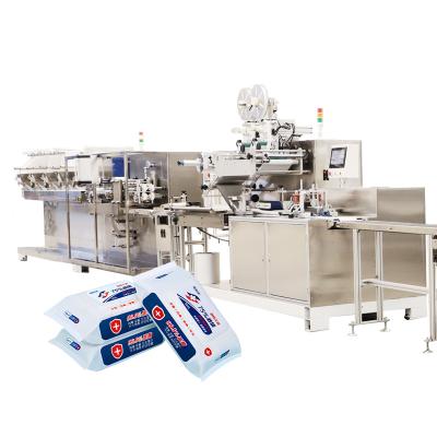 China Package Wet Wipe Machine Making Machine For Sale In China for sale