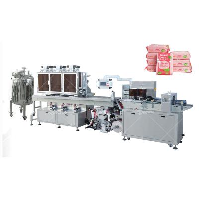 China Towel Wipes Machines For Manufacturing Wet Wipes Machine for sale