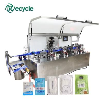 China 4 Side Wet Wipes Packaging Machine Wet Wipes Machine for sale