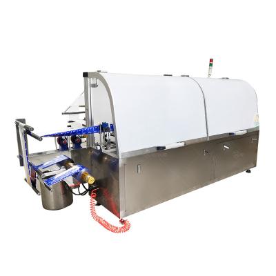 China Full Automatic Single Piece Wet Tissue Machine Wet Wipe Making Machine for sale