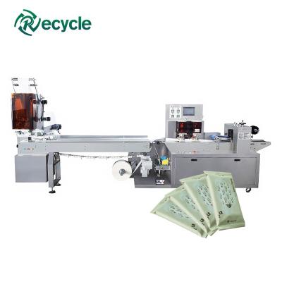 China Small Bag Wet Wipe Machine 1-10pcs/Pack Wet Wipes Manufacturing Machine for sale