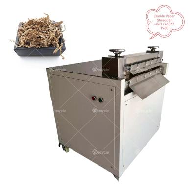 China Factory Price Gift Box Crumpled Crinkle Paper Cutting Shredder Machine for sale