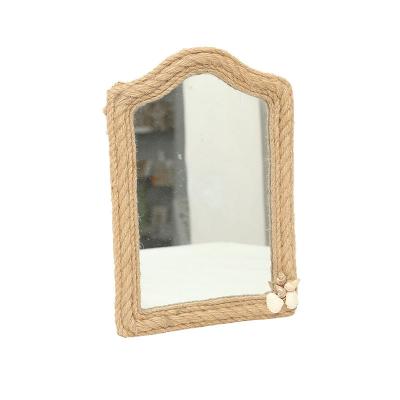 China Promotional Good Quality Series Glass Mirror Home Decor Ocean Cafe Bedroom Living Room Hanging Decoration for sale