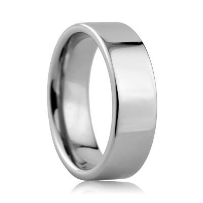 China CLASSIC Simple Men's Rings Titanium Blank For Engraving for sale