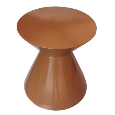 China Customisable Colours Modern Hourglass Shaped Side Table for sale